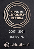 Suomen vahvimmat platina