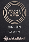 Finlands starkaste platina